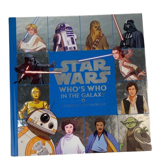 Star Wars Whos Who In The Galaxy Character Storybook Kids Book A18G - Picture 1 of 6